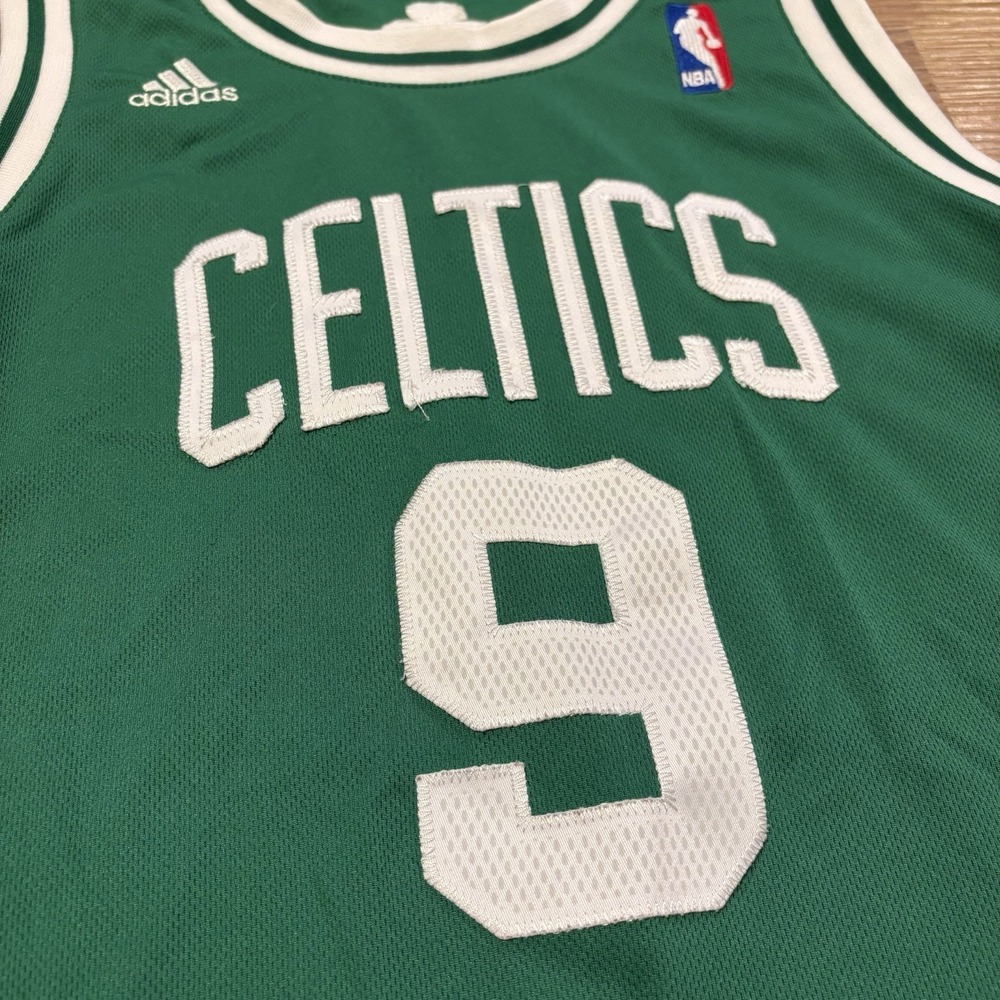 Adidas Swingman Jersey Youth Large +2 Length Rondo Boston Celtics Green Stitched - Picture 4 of 11